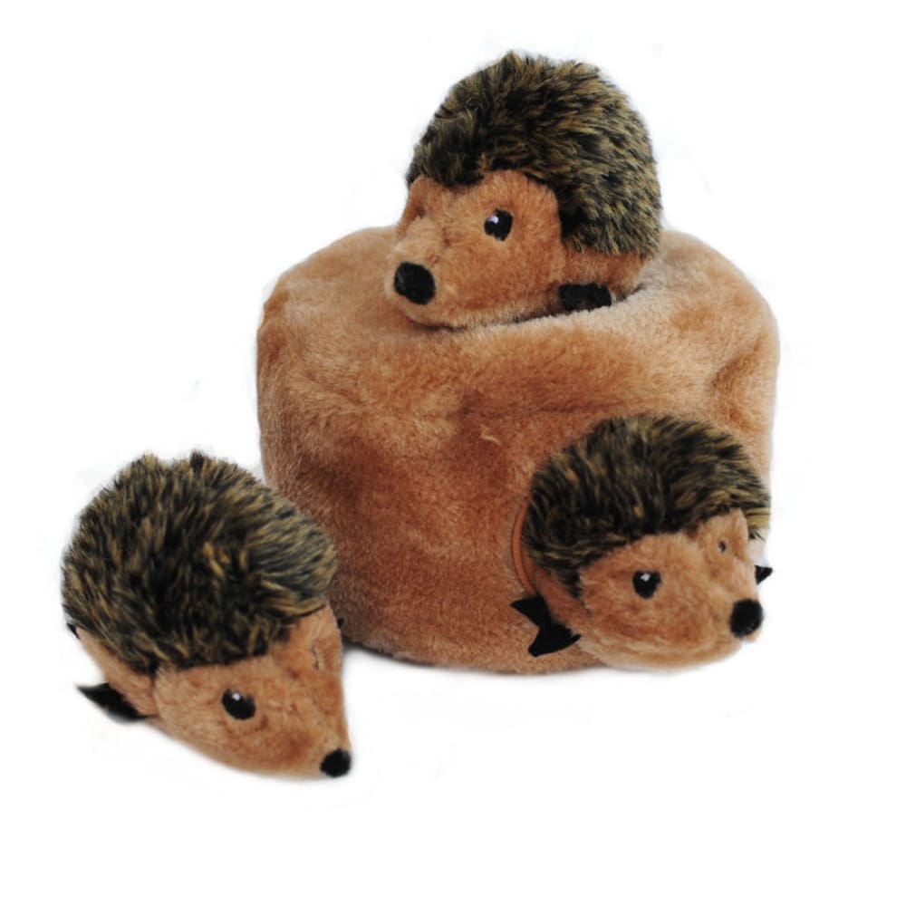 ZippyPaws Zippy Burrow Dog Toy Hedgehog Den 1ea-Md - Pet Supplies - ZippyPaws