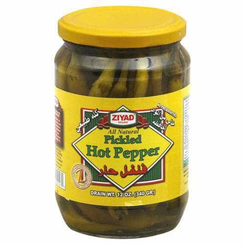 ZIYAD Ziyad Picked Hot Peppers, 12 Oz
