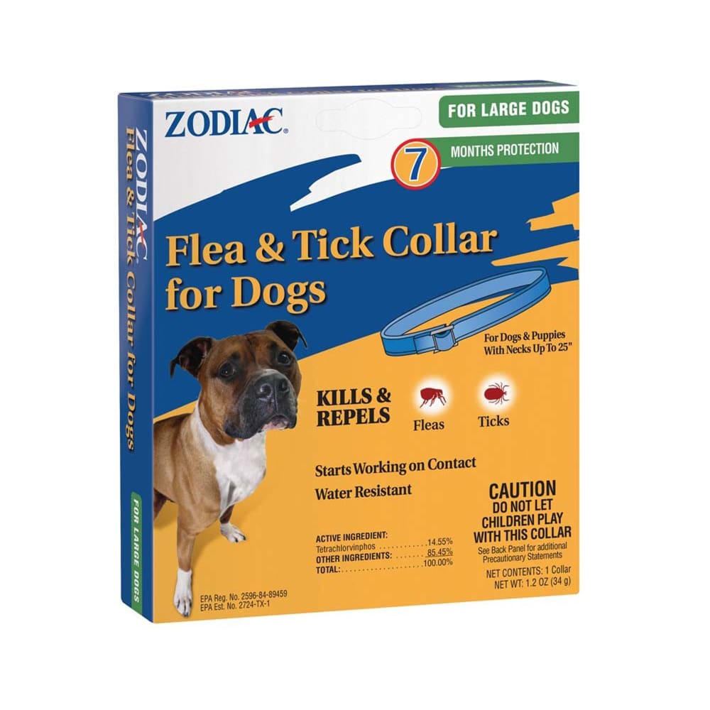 Zodiac Flea and Tick Collar for Dogs Large - Pet Supplies - Zodiac