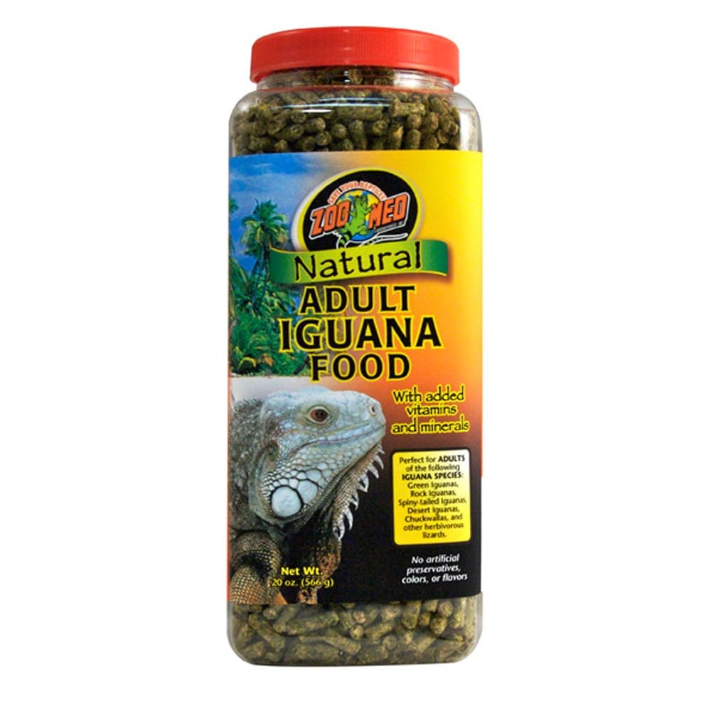 Zoo Med All Natural Adult Iguana Dry Food 20 oz - Pet Supplies - Zoo Med