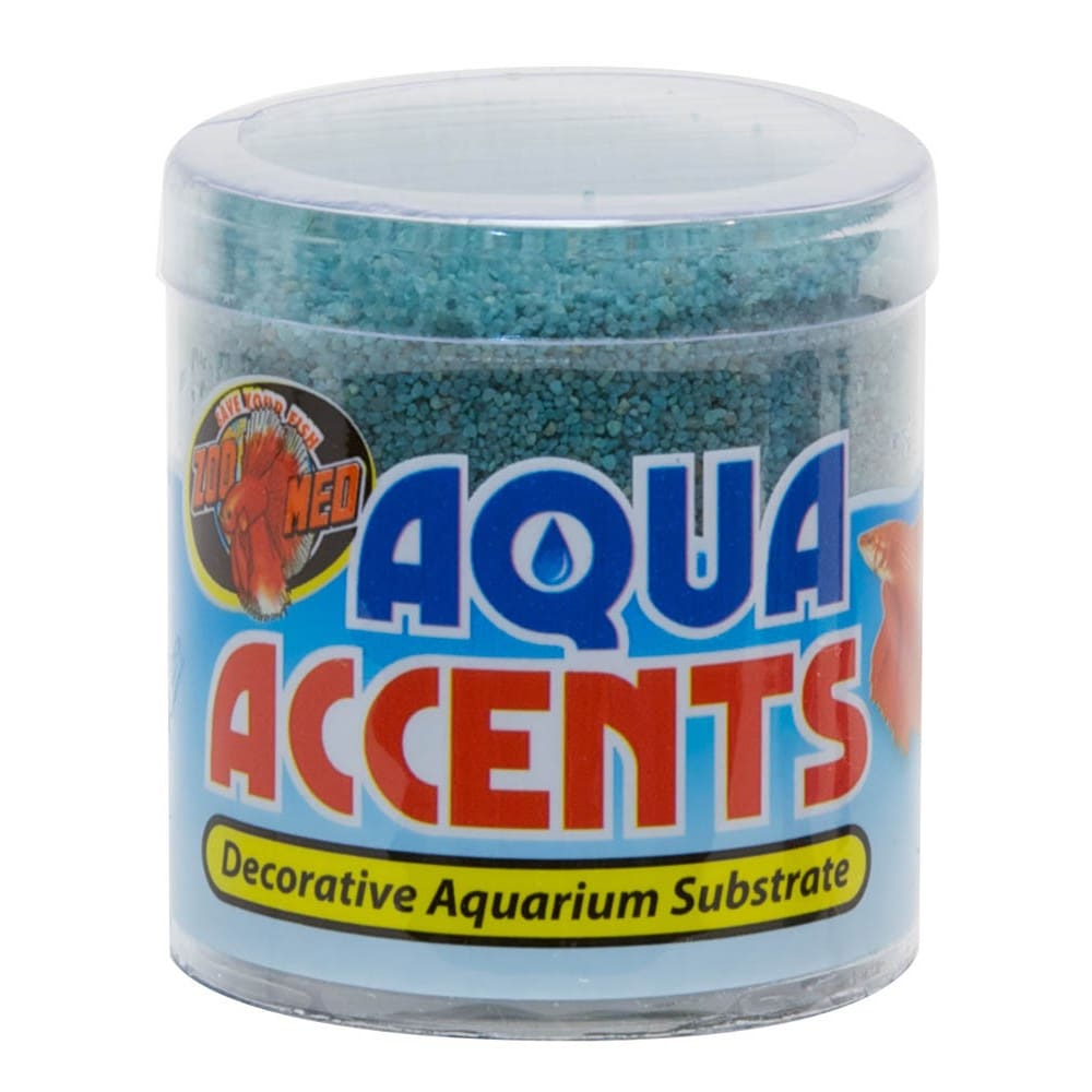 Zoo Med Aqua Accents Sand Terminator Teal 8 oz - Pet Supplies - Zoo Med