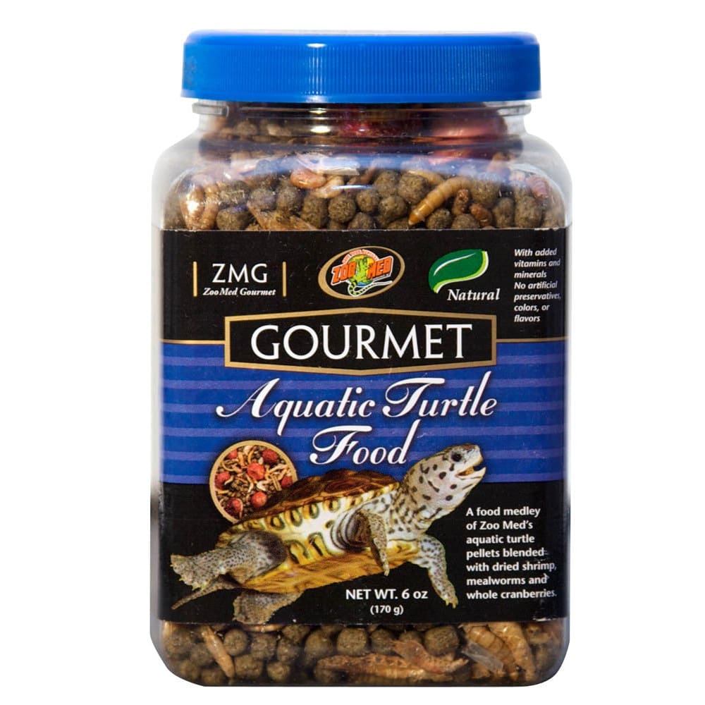 Zoo Med Gourmet Aquatic Turtle Dry Food 6 oz - Pet Supplies - Zoo Med