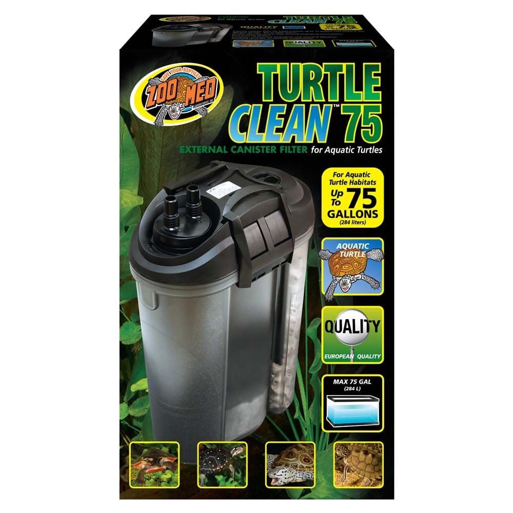 Zoo Med Turtle Clean 75 External Canister Filter - Pet Supplies - Zoo Med