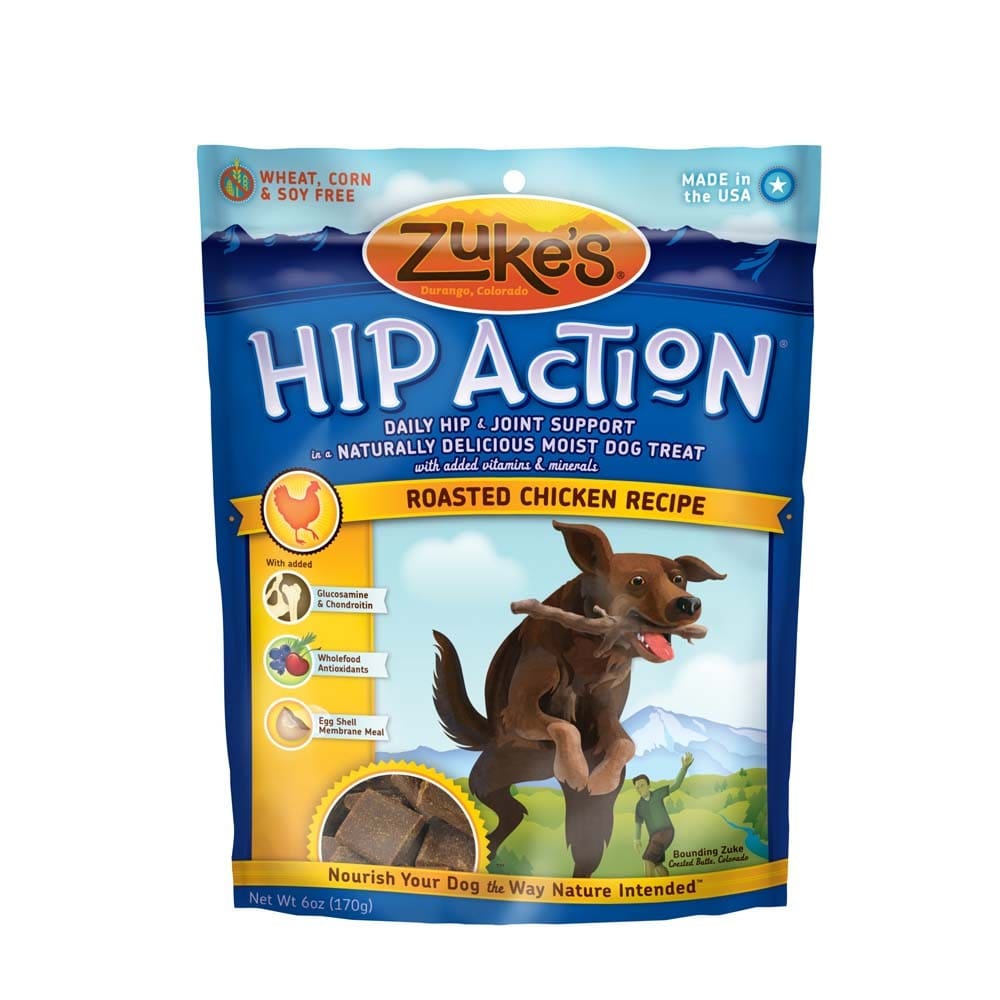 Zukes Dog Hip Action Chicken 6Oz - Pet Supplies - Zukes
