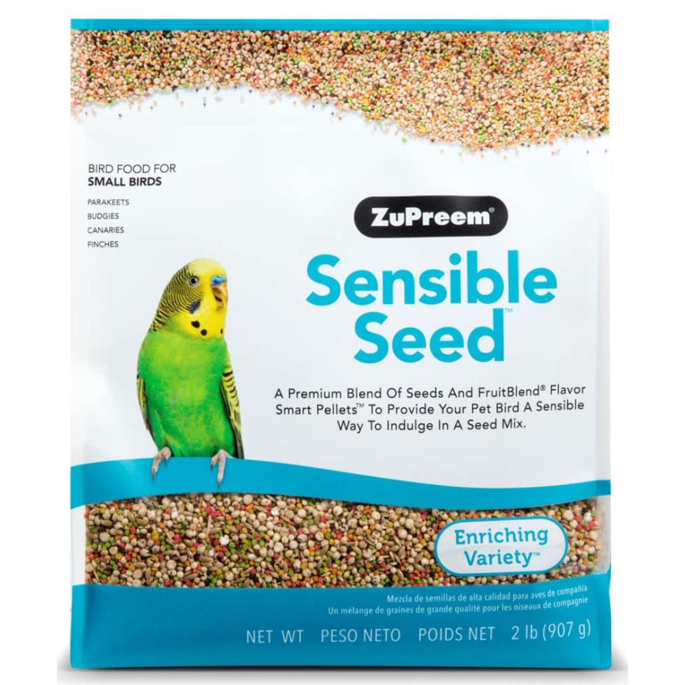 ZuPreem Sensible Seed Bird Food for Small Birds 2 lb - Pet Supplies - ZuPreem